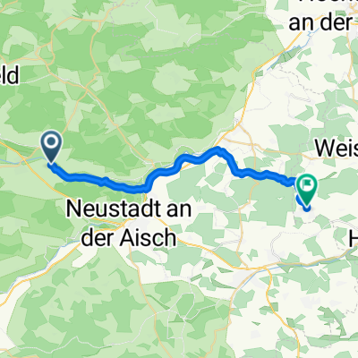 Hambühl nach Hauptstraße