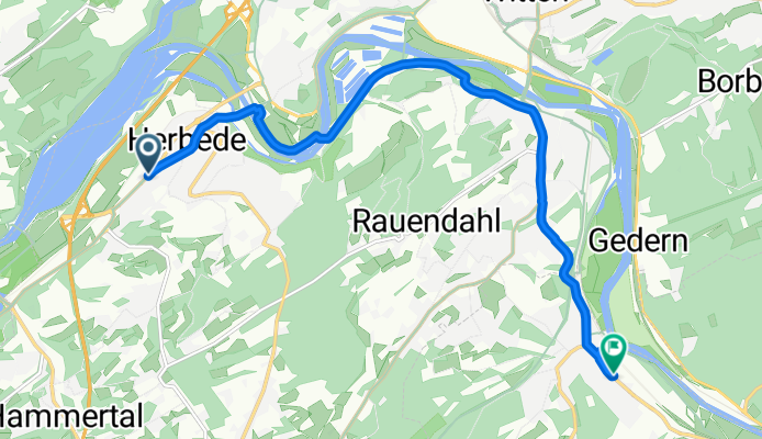 L924 nach Osterfeldstraße