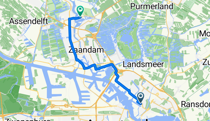 Amsterdam Noord a Zanse Schans