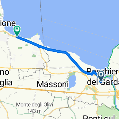 Via Secolo naar Via Verona