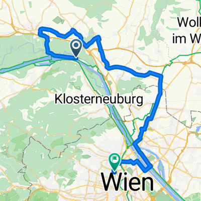 Höflein an der Donau, Klosterneuburg to Michelbeuerngasse, Vienna