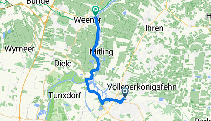 Von Papenburg bis Weener
