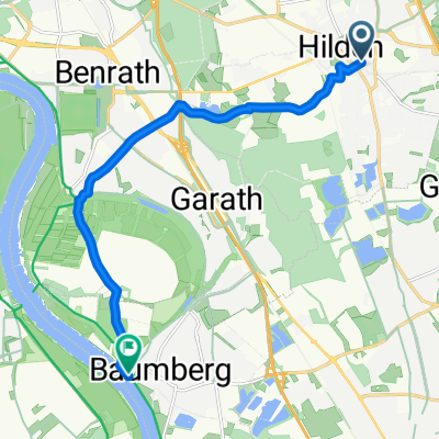 Heiligenstraße, Hilden to Klappertorstraße, Monheim am Rhein