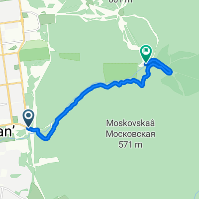 От Больничная улица до Неизвестная Дорога