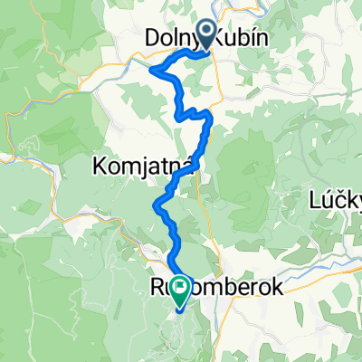 DK- Or. Poruba- Jasenová- RK- Hrabovo
