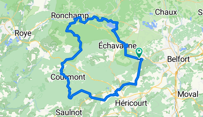 Impasse du Fantomo, Châlonvillars à Impasse du Fantomo, Châlonvillars