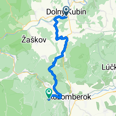 DK- Or.Poruba- Jasenová- RK- Čutkovská dolina