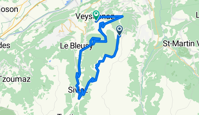 Siviez (Nendaz) to Chemin de Pra, Veysonnaz