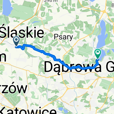 M Skłodowskiej-Curie, Piekary Śląskie do Malinowe Górki, Dąbrowa Górnicza