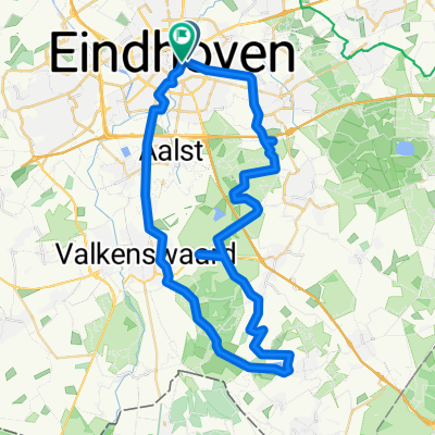 Route in Eindhoven