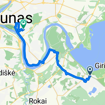 Piliuonos g., Kaunas to Kaunas