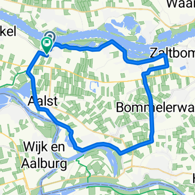 Burchtstraat naar Het Stikske