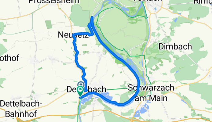 Am Steinbühl, Dettelbach nach Am Steinbühl, Dettelbach