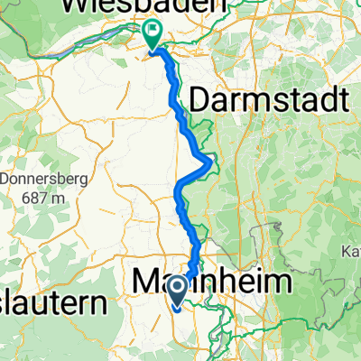 Blockfeldstraße nach Gottlieb-Daimler-Straße