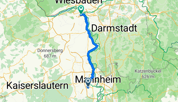 Blockfeldstraße nach Gottlieb-Daimler-Straße