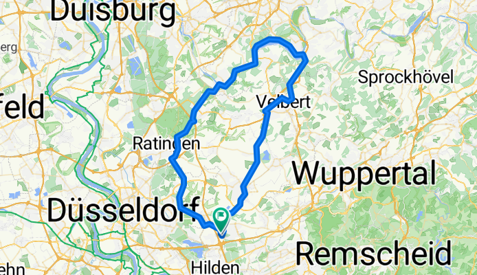 Rundfahrt Erkrath Baldeneysee