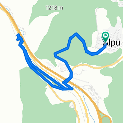 İsimsiz Yol to Pozantı Çamardı Yolu