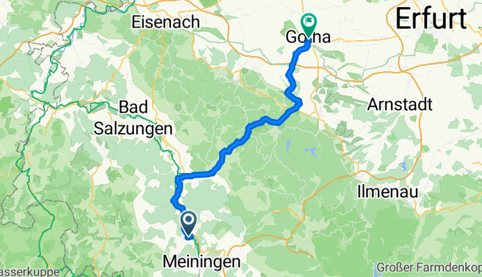 Von Meiningen bis Gotha