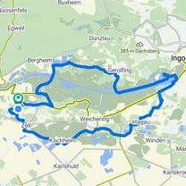 Foto 7 der Bikemap-Route "Webergasse, Neuburg an der Donau nach Webergasse, Neuburg an der Donau"