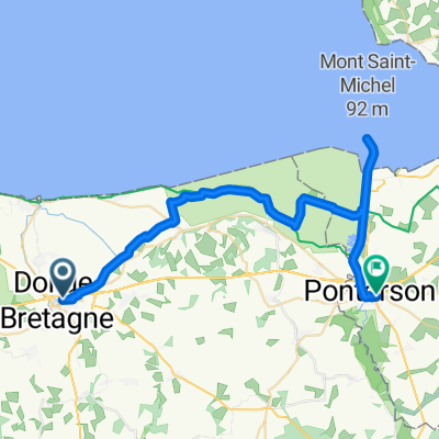 Rue de Paris to Cours des Fanils