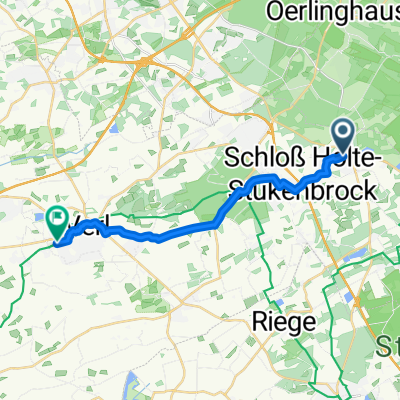 Von Schloß Holte-Stukenbrock bis Verl