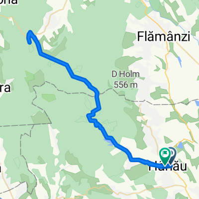 Strada Valea Viilor, Hârlău to Strada V Gheorghiu, Hârlău