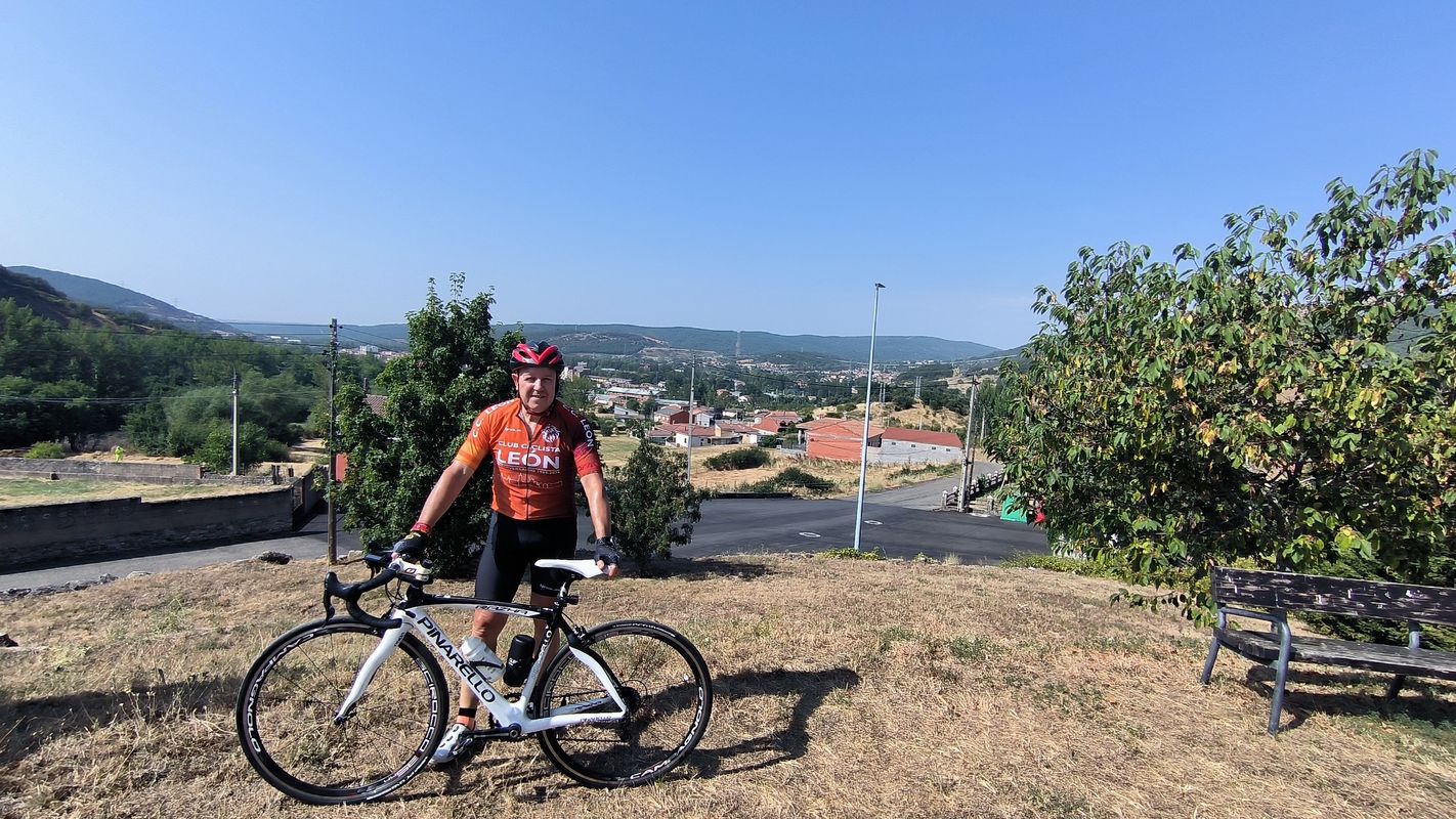 76 km. León, Lorenzana,La Pola de Gordon, y volver.