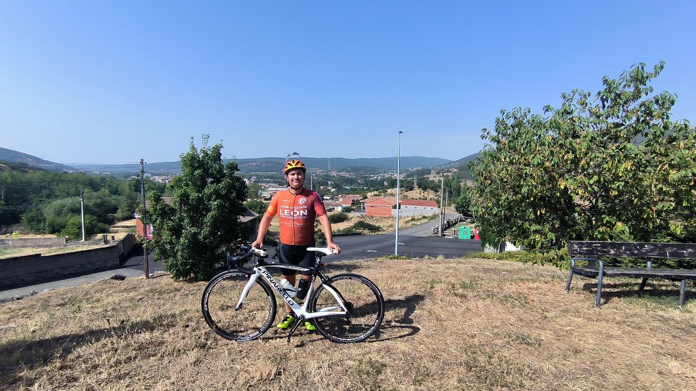 76 km. León, Lorenzana,La Pola de Gordon, y volver.