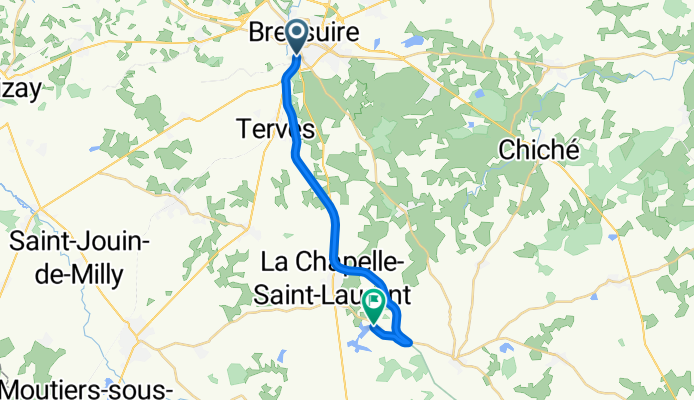 Voie verte Bressuire/La Chapelle Saint Laurent