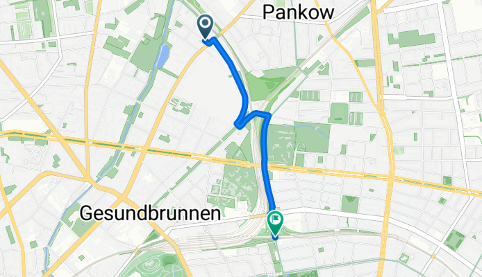 Route to Mauerpark