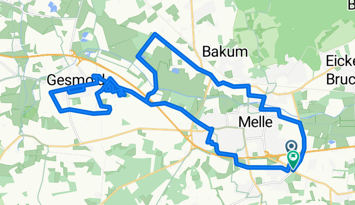 Osterkamp nach Wittekindsweg 12B