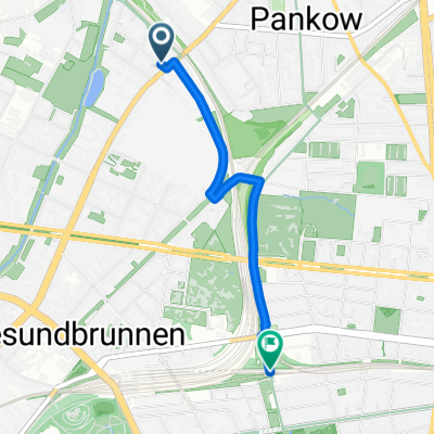Route to Mauerpark