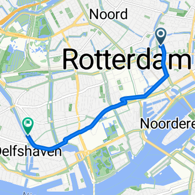 Admiraal de Ruyterweg, Rotterdam naar Samuel Mullerplein, Rotterdam