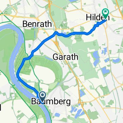 Klappertorstraße, Monheim am Rhein to Heiligenstraße, Hilden