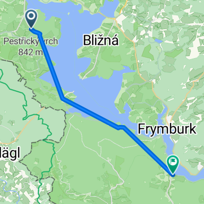 Silnice Bez Názvu nach Přední Výtoň