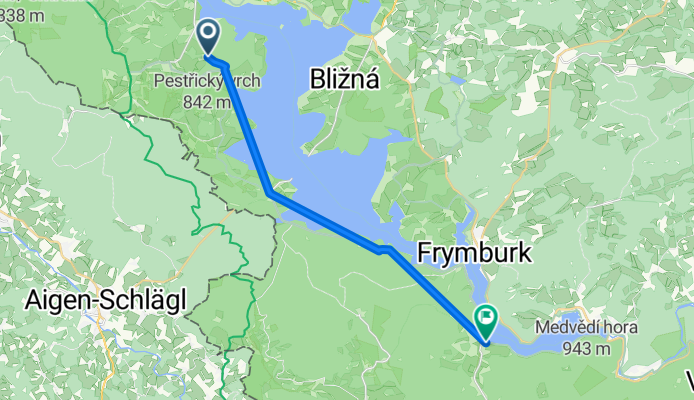 Silnice Bez Názvu nach Přední Výtoň