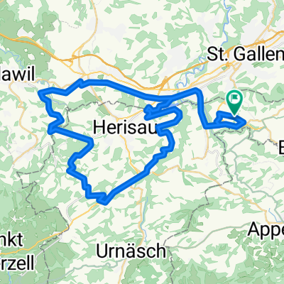 Gossau - Egg - Schwellbrunn