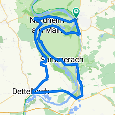 Die Volkacher Mainschleifentour