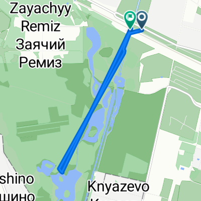 От Озерковая улица до Разводная улица