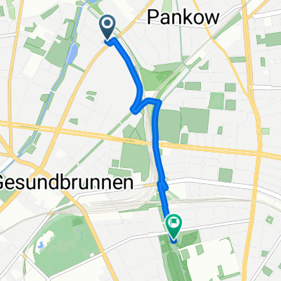 Route in Berlin