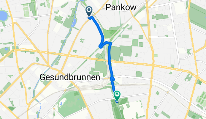 Route in Berlin