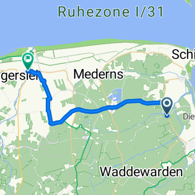 Lauenstede, Wangerland nach Kirchstraße, Wittmund