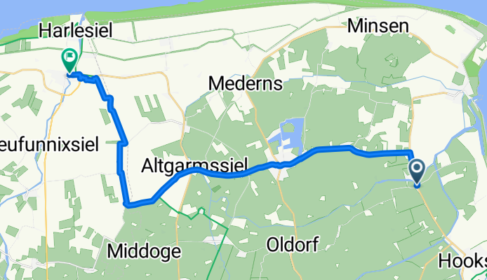Lauenstede, Wangerland nach Kirchstraße, Wittmund
