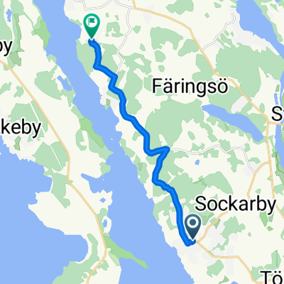 Strandvägen, Stenhamra to Sätuna, Färentuna