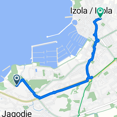 Morova ulica 6a to Aškerčeva ulica