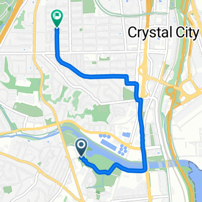 Mt Vernon Ave, Alexandria to S Lynn St, Arlington