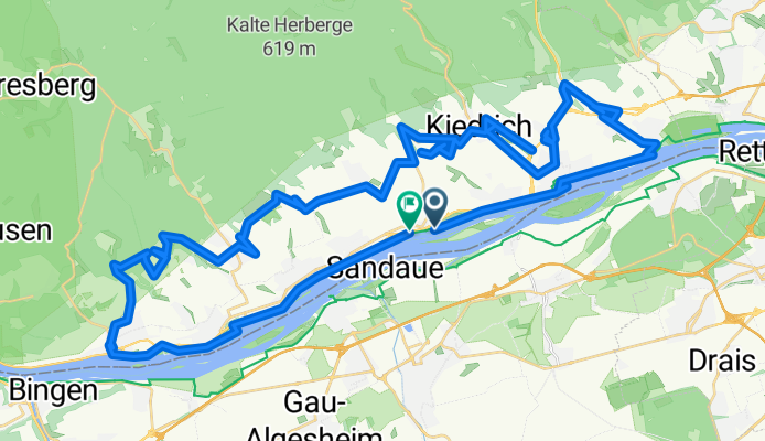 Auweg nach Hauptstraße