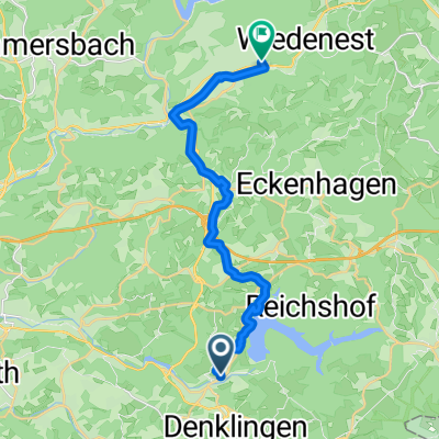 Olper Straße nach Auf dem Kamp