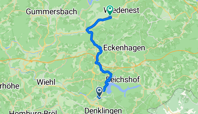 Olper Straße nach Auf dem Kamp