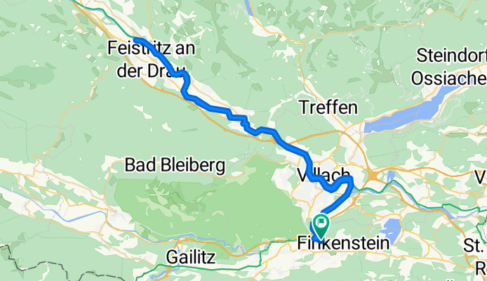 Müllnern - Villach - Paternion und retour